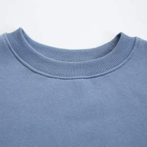 Top corto de algodón de manga larga con logotipo personalizado para mujer, sudaderas de invierno, ropa informal de punto a la moda, sudadera con Top corto para mujer - Product Image 2