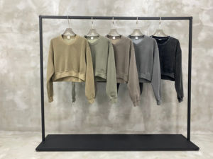 Sudadera con Capucha Extra Grande de Felpa Francesa 100% Algodón Profesional, Transpirable, Holgada, Lisa, con Capucha, Gruesa, para Mujer - Product Image 6