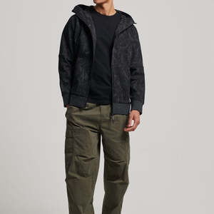 Sudadera con Capucha y Cremallera para Hombre, Fabricada Profesionalmente, Ropa Urbana Personalizada, Sudadera con Capucha Extra Grande para Hombre en Venta - Product Image 1