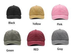 Casquette de baseball en coton délavé à 6 panneaux avec logo personnalisé, style streetwear de haute qualité pour adultes, fabriquée en Injae Vina - Product Image 4