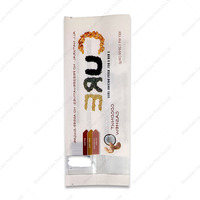 Emballage personnalisé de crème glacée Vente en gros Emballage de congélation à fermeture éclair Sac de Popsicle en plastique scellant l'arrière