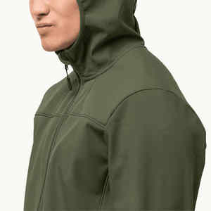 Chaqueta Impermeable Softshell para Hombre, Precio Económico, Venta al por Mayor, Últimos Diseños, 100% Alta Calidad, Chaqueta Softshell de Manga Larga - Product Image 3