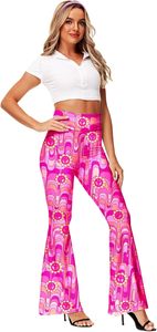 Pantalon évasé taille haute respirant pour femme, couleur unie, meilleur prix, vente en gros, pantalon évasé décontracté, top ventes - Product Image 5