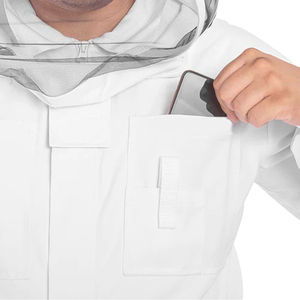 100% Cotton Beekeeping Apparel <b>Full</b> <b>Body</b> Coverall Safe Breathable Easy To Wear Protective Workwear With Custom OEM Customization - Product Image 6