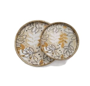 Ensemble de plateau de service de thé de planches en MDF de Style à la mode avec émail imprimé personnalisé thé petit déjeuner ustensiles de cuisine maison hôtel accessoires - Product Image 4