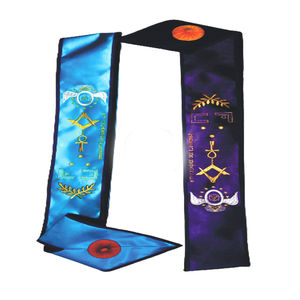 Fajas masónicas de moda y estilo único Masonic Regalia Rite Memphis Officers Fajas masónicas de la mejor calidad OEM - Product Image 6