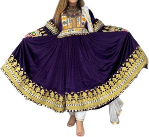 ชุดเต้นรำและแต่งงานสไตล์อัฟกานิสถานชุดเดรสแขนยาวสำหรับเด็กผู้หญิงชุดเดรสแฟนซี - Product Image 3