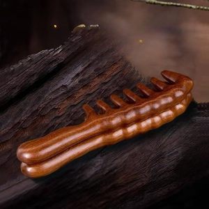 Sandalwood Wide Tooth <b>Comb</b> for Women Anti-Static <b>Wooden</b> Detangling <b>Comb</b> for Thick Long Hair with Natural Scalp Massage - Product Image 3
