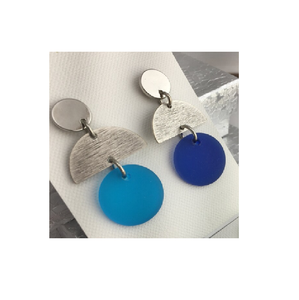 2025 Colecciones especiales Fabricantes de joyas de oro Black Hills en Oregon Hecho de pendientes de latón rectangulares de hoja - Product Image 4