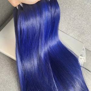 Cheveux humains nouvelle Technique nouvelles tendances de beauté perruque transparente HD Lace Front cheveux humains perruque lisse os couleurs personnalisées - Product Image 5