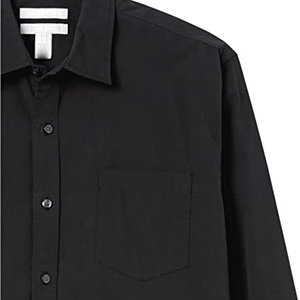 Camisa de vestir de hombre de buena calidad superventas, franela antiarrugas impresa con logotipo profesional para la opción de logotipo personalizado de primavera - Product Image 2