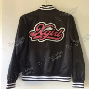 Chaqueta Bomber de la Mejor Calidad al por Mayor, Chaqueta Universitaria con Diseño Personalizado, Chaqueta de Invierno de Talla Grande, Impermeable, de Piel de Oveja, Pakistán - Product Image 4