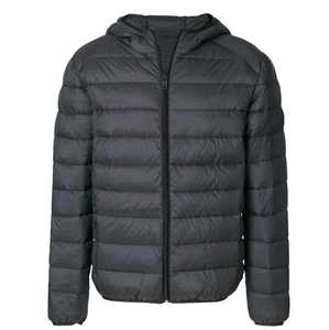 Sheep Fur Hood Breathable Quilted Design Spring and Winter Warmth Customizable Men's Oversized Down Puffer Jackets - Product Image 2