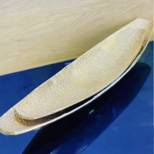 Cuencos de Metal de color azul, cuencos decorativos de aluminio hechos a mano para servir frutas, frutos secos, plato dulce, cuenco para servidor para el hogar y la cocina - Product Image 3