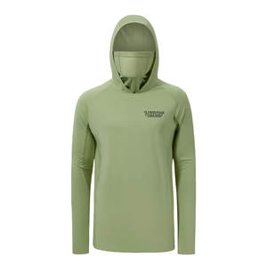 เสื้อฮู้ดสำหรับผู้ชายแห้งเร็วระบายอากาศได้ดีเสื้อตกปลาสำหรับผู้ชาย - Product Image 1