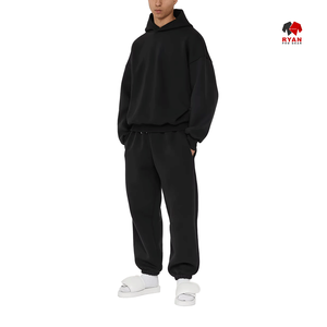 Sweat à capuche pour homme personnalisé Ryan Pro Gear avec logo personnalisé sur le devant, tissu en molleton 100% coton, coupe classique, vêtements décontractés d'hiver - Product Image 3