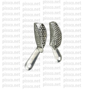 Pissco ถาดพิมพ์ฟันสแตนเลสเครื่องมือผ่าตัดถาดตรวจฟันแบบเยอรมัน - Product Image 4