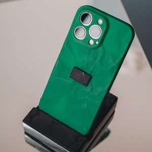 Placa adhesiva rectangular pulida de shungita para teléfono, 0.6*1.2 pulgadas (15*30 mm) - Product Image 4