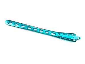 Juego de 8 piezas de implantes de placas de tibia distal medial de bloqueo veterinario de 3,5mm y materiales de intervención (L4R4) - Product Image 2