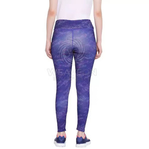 Women's <b>High</b> <b>Waist</b> Breathable Knitted <b>Tummy</b> <b>Control</b> <b>Leggings</b> for Workouts-Full Length <b>High</b> Quality - Product Image 4