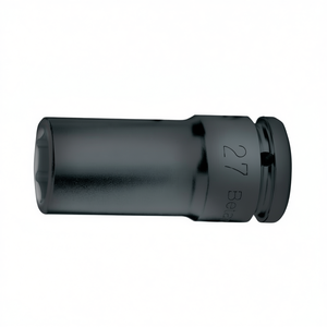 Llaves de vaso de 1/2 pulgada con boca hexagonal, fosfatadas, de serie larga, con accionamiento cuadrado hembra - Product Image 2