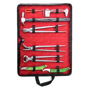 ชุดเครื่องมือสำหรับเลี้ยงม้าแบบคีบและมีห่วงคีบค้อนกีบเครื่องมือตัดแต่งรองเท้า - Product Image 1