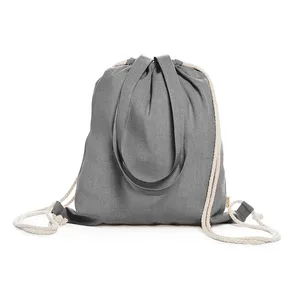 Borsa Tote Ecologica Riciclata Nera per Trasporto Gadget, Articolo Promozionale - Product Image 5