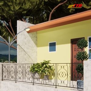 Magnifiques balustrades de balcon extérieur de villa moderne en acier inoxydable et fer forgé pour une amélioration élégante de l'espace - Product Image 4