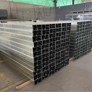 High Quality Professional Galvanized Stainless Steel Corrosion Resistant <b>Cable</b> Trough <b>Cable</b> Trunking - Product Image 2