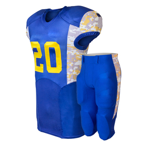 Uniforme de football américain 100% Uniforme de football américain personnalisé Uniforme de football américain respirant nouveau style - Product Image 5