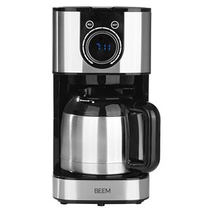 Machine à café filtre à remplissage manuel BEEM, carafe thermique 1 litre - Minuteur 24h - Acier inoxydable - Product Image 3