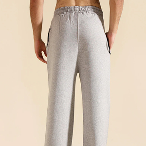 <b>Men's</b> Custom Jogger Pants Polyester/Cotton Casual Mid Heavyweight Breathable Loose Straight <b>Baggy</b> Worsted Fabric <b>Trousers</b> - Product Image 5