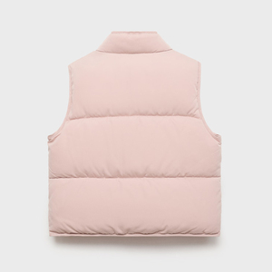 Gilet d'extérieur décontracté pour <span class=keywords><strong>enfants</strong></span>, automne-hiver, multicolore, en toile, <span class=keywords><strong>sans</strong></span> manches, imperméable, coupe-vent, rembourré de plumes, motif nœuds - Product Image 2
