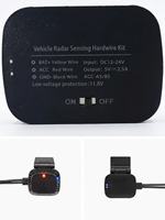 360 °   Cable de Monitoreo de Estacionamiento con Sensor de Radar, Panorámico, Antiarañazos, Grabación en Time-Lapse, 5V 3A