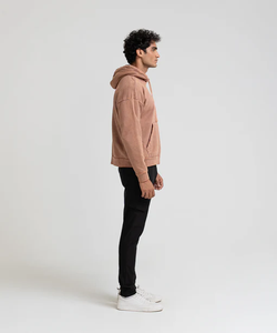 Sudadera con Capucha de Felpa 100% Algodón Personalizada para Hombre, Antiencogimiento, Transpirable, Tallas Grandes, OEM, Marca Privada, MOQ Bajo de 50 Piezas - Product Image 3