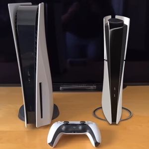 เครื่องเล่นเกม Sony PlayStation 5 Pro รุ่นใหม่ของแท้, PS5 รุ่นแผ่นดิสก์, PS5 Slim รุ่นดิจิทัล 4K วิดีโอ ทีวี คอนโซลเกม - Product Image 1