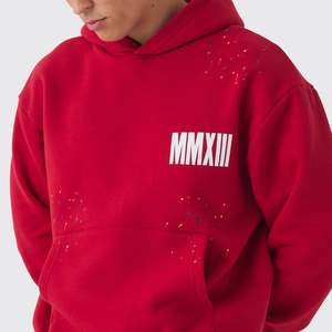 Chándal de Invierno Holgado con Capucha para Hombre, Ropa Deportiva Urbana, Diseño de Logotipo Personalizado, Marca Privada, MOQ Bajo, Alta Calidad, 100% Algodón Transpirable - Product Image 6