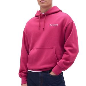 Sudadera con Capucha de Alta Calidad con Puños Acanalados y Logotipo Personalizado para Hombre, con Color Sólido y Bolsillos Tipo Canguro, Diseño de Mangas Completas - Product Image 1