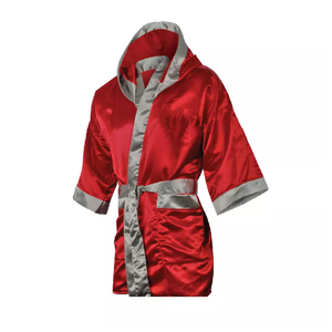 Offre Spéciale Haute Qualité Boxe MMA Robes Pleine Longueur avec Capuche Respirant Dernière Conception Muay Thai Kick Boxing UFC Robe Costume - Product Image 3