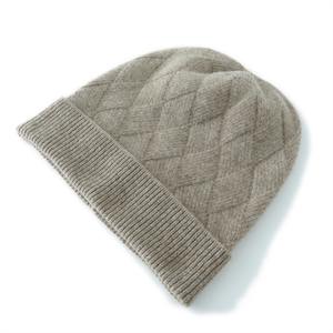Haute qualité nouvelle mode chaud 96% laine tricoté chapeau avec motif Argyle automne/hiver tissu commun unisexe décontracté résistant au froid - Product Image 3