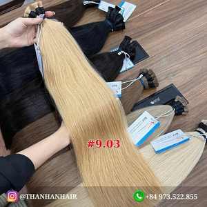 Listo Para Enviar Mejor Calidad Lujo Hueso Recto Granel Muchos Colores Extensiones de Cabello Humano - Product Image 5