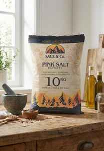 Sel rose de l'Himalaya en vrac de 10 kg, sac imprimé, qualité alimentaire naturelle, sel de roche grossier enrichi en minéraux, directement de la source pour la vente en gros - Product Image 4