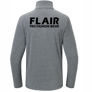 Chaqueta Polar Técnica de Invierno para Hombre con Logotipo Personalizado del Fabricante, Chaqueta Casual con Cierre de Cremallera de un Cuarto, Cortavientos, Bordada - Product Image 3