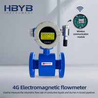 Medidor de Flujo Electromagnético con Pantalla LCD de Carga Rápida, Drenaje de Aguas Residuales, Red de Agua, Carga de Datos 4G en Tiempo Real