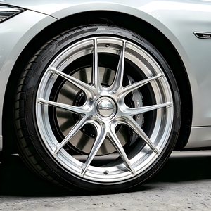 Rines Forjados ZL Brush Silver de 17-24 Pulgadas 5x100/5x112/5x114.3/5x120/5x115 para BMW M4/M5/330i/340i <span class=keywords><strong>Audi</strong></span> A3/A4/<span class=keywords><strong>Q3</strong></span>/Q5 - Product Image 5