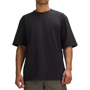 Maillot lourd de haute qualité pour hommes 250 GSM coton personnalisé tricoté décontracté T-shirt blanc lourd direct de l'usine du Bangladesh - Product Image 4