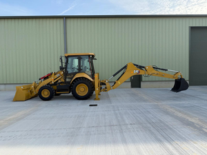 รถตักล้อยาง CAT 424F มือสอง รถแบคโฮมือสอง รถขุดตีนตะขาบ CAT 416 420 สภาพดี ขาย - Product Image 6