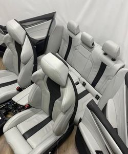 Luxury Sport Carbon Fiber PU Leather Bucket Seats for M5/M6/M2/M3/M4/G14-G29 - Product Image 1