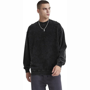 Haute qualité 500 GSM 100% coton sweats épais blanc uni poids lourd surdimensionné sweats à capuche Logo personnalisé unisexe Plus hommes - Product Image 3