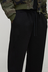 Fait sur mesure 100% coton pantalons pour hommes tenue décontracté avec poches latérales couleur unie poids lourd personnalisé lavé hip hop homme pantalon - Product Image 6